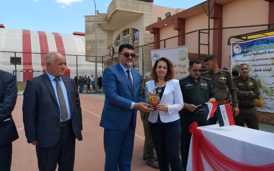 مشاركة متميزة لكليتنا في مهرجان الفنون الإبداعية الثالث