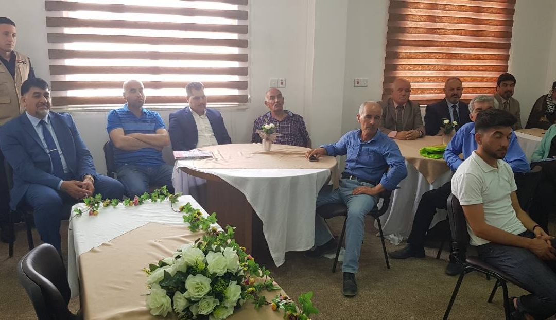 كليتنا تستضيف اجتماع لوجهاء ومثقفي قضاء الحمدانية