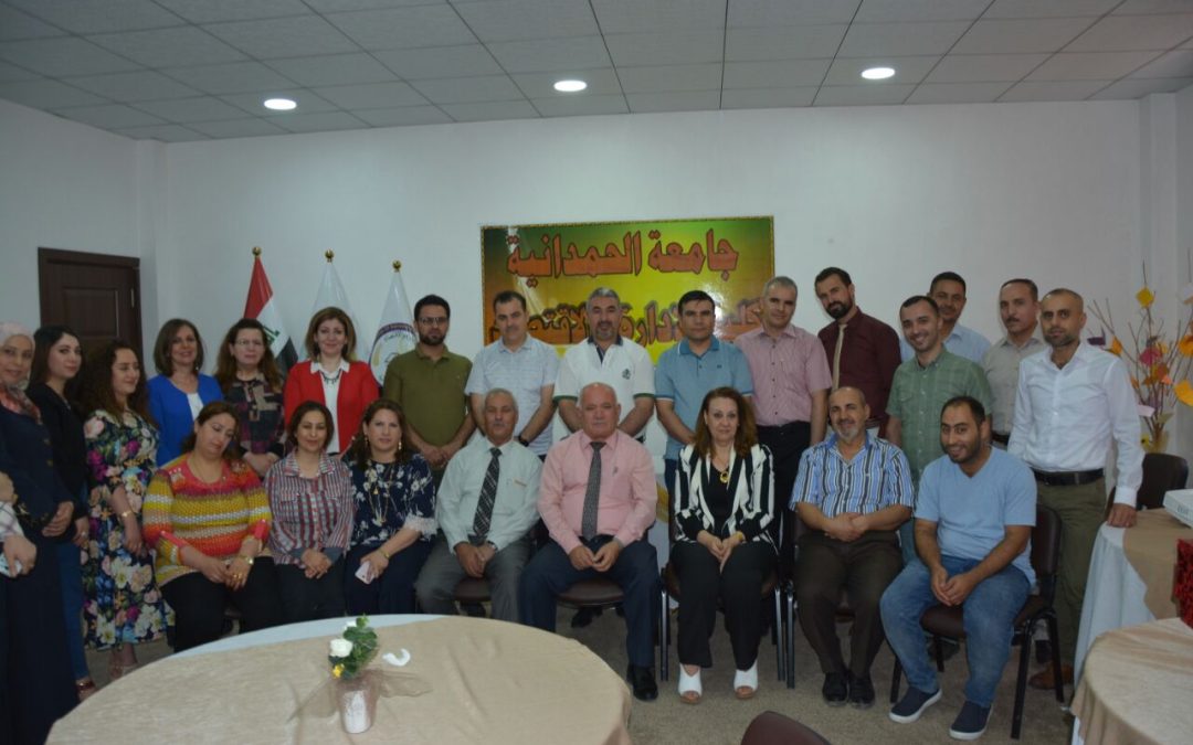 حفل تكريم تدريسي متقاعد في كليتنا