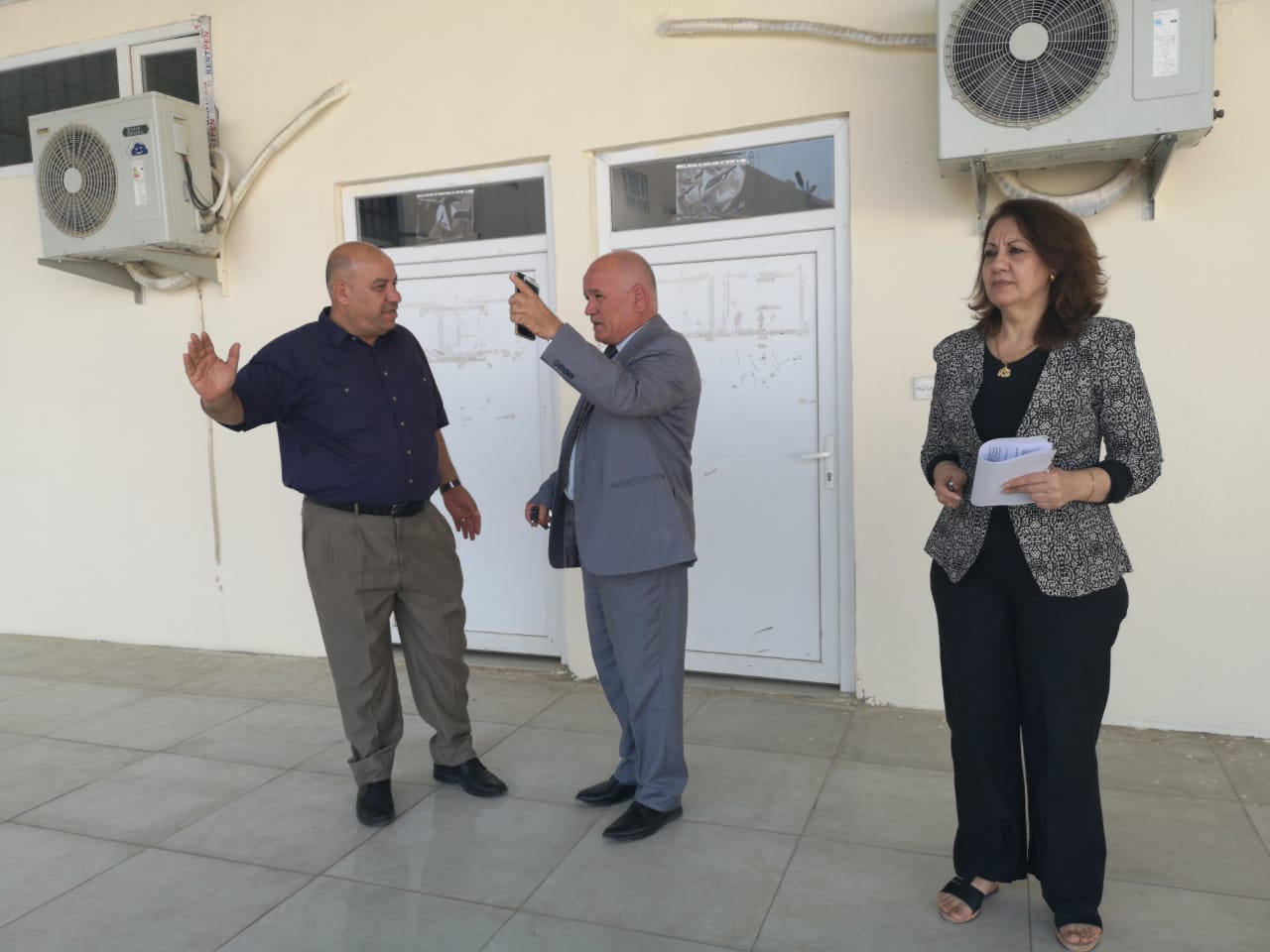 جولة تفقدية للسيد عميد الكلية