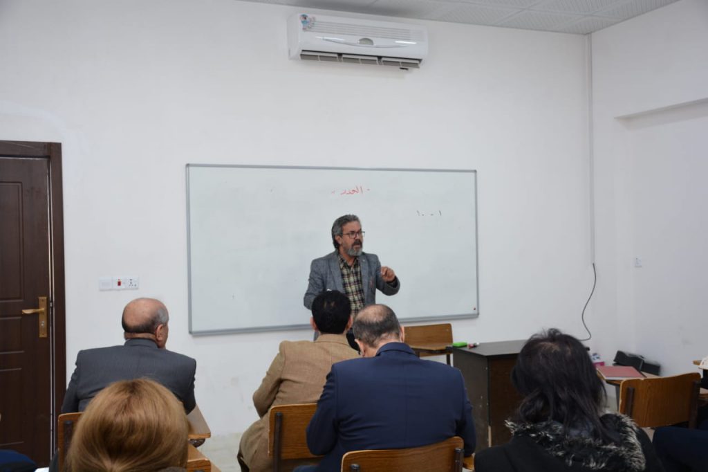 تدريسيي كليتنا يشاركون في دورة سلامة اللغة العربية