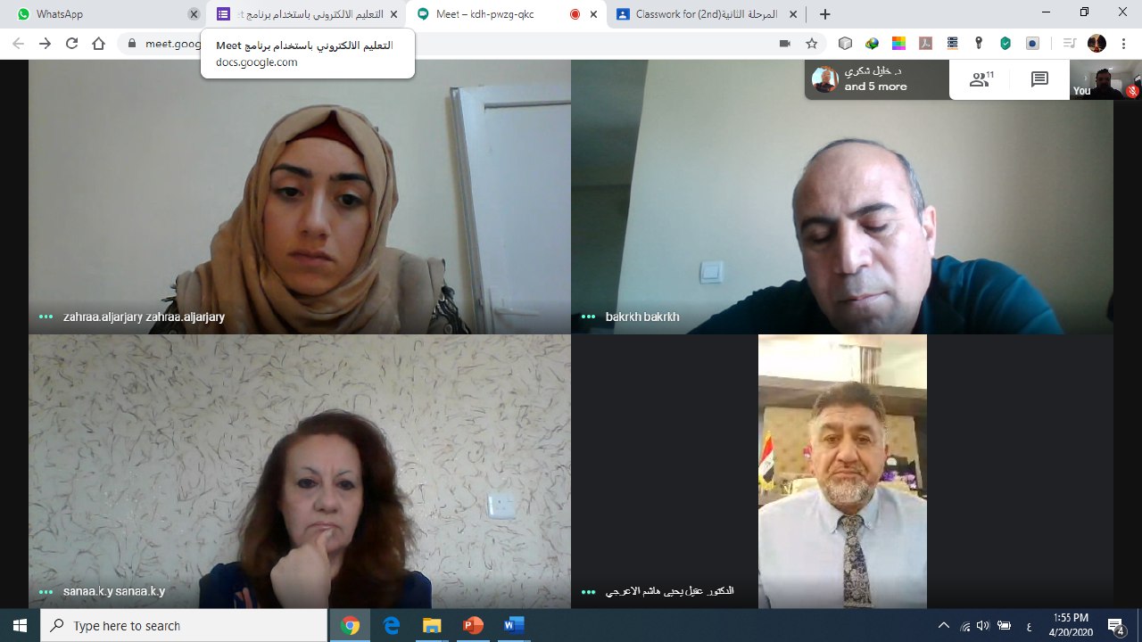 شعبة الإعلام في كلية الإدارة والاقتصاد تشارك في اجتماع هيئة الإعلام في رئاسة الجامعة