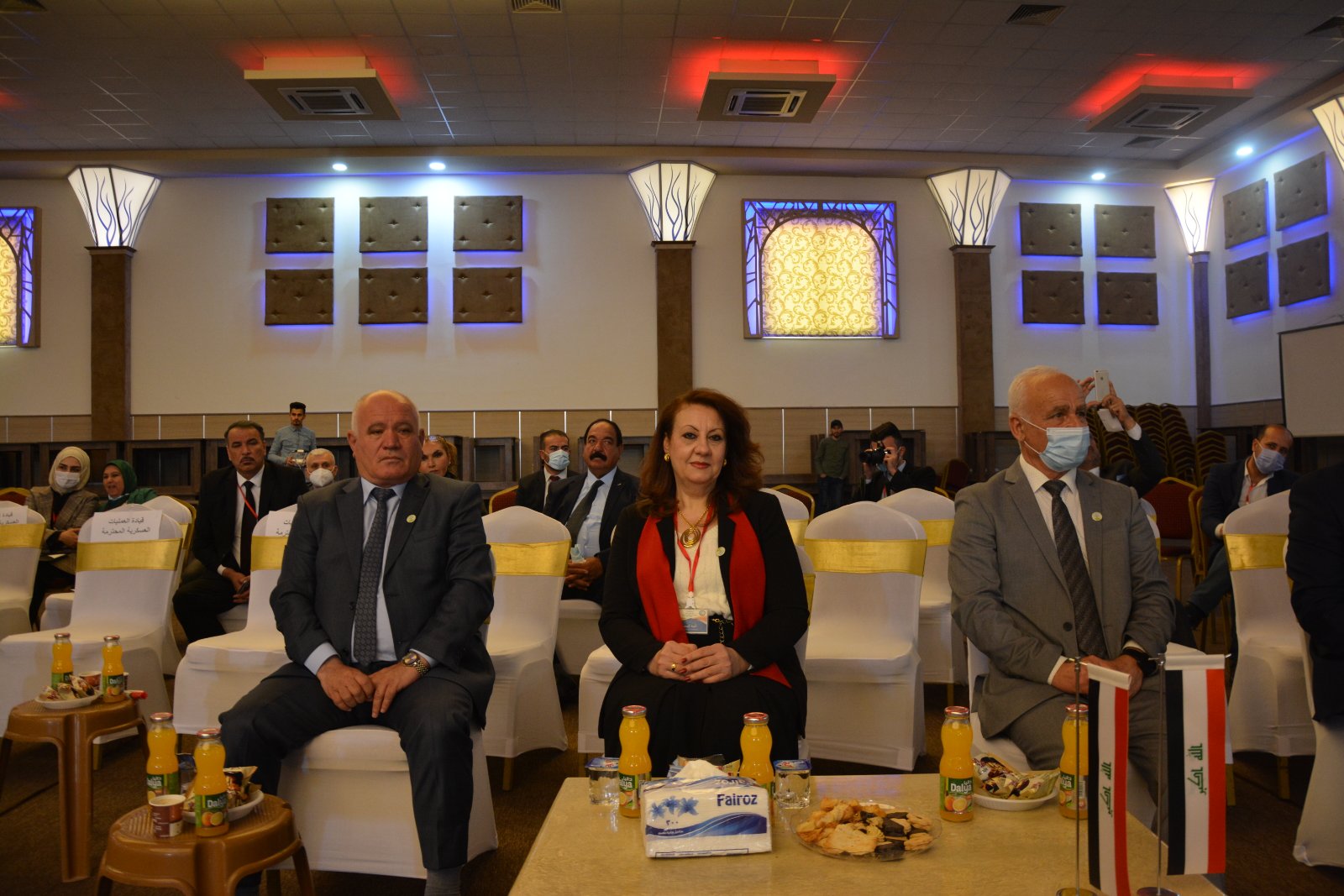 مشاركة متميزة وفاعلة لمنتسبي كليتنا في وقائع المؤتمر العلمي الثالث لجامعة الحمدانية