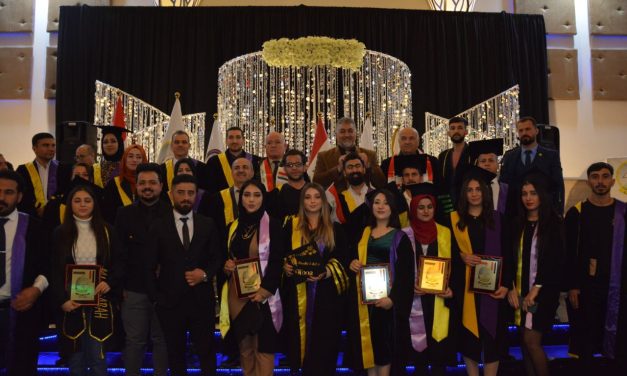 مشاركة متميزة لكليتنا في حفل تخرج طلبة جامعة الحمدانية الدفعة السابعة للعام الدراسي 2020_2021