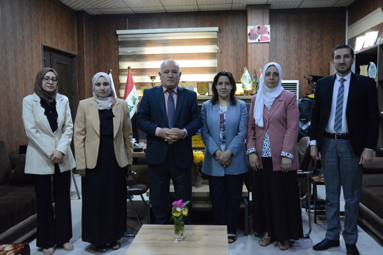 وفد من تدريسيي الجامعة التقنية الشمالية يزور كلية الادارة والاقتصاد