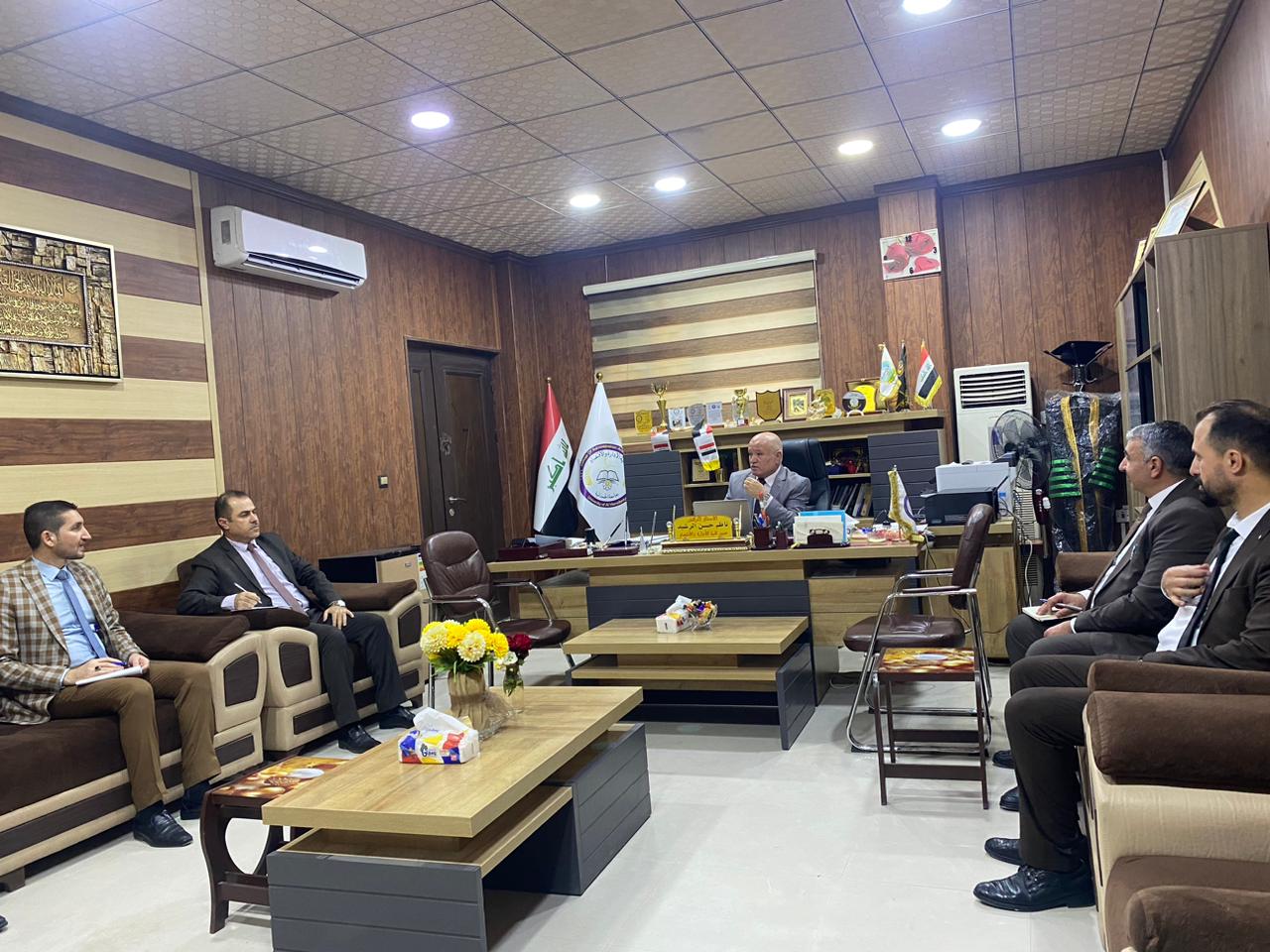 مجلس كلية الادارة والاقتصاد يعقد جلسته الثانية ضمن الجلسة الرابعة المفتوحة للعام الدراسي 2023-2024