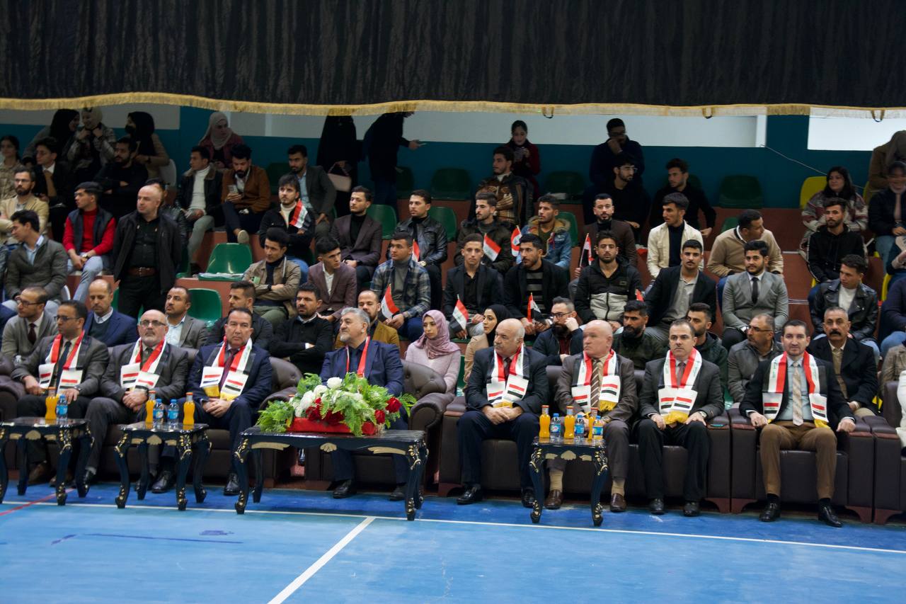 كلية الادارة والاقتصاد تشارك في احتفال رئاسة الجامعة بمناسبة يوم النصر الكبير