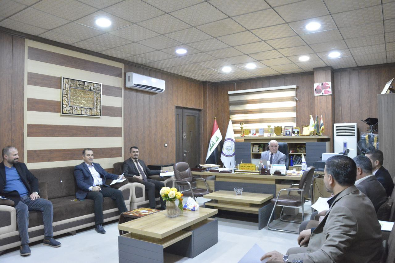 مجلس كلية الادارة والاقتصاد يعقد جلسته السابعة للعام الدراسي 2023-2024