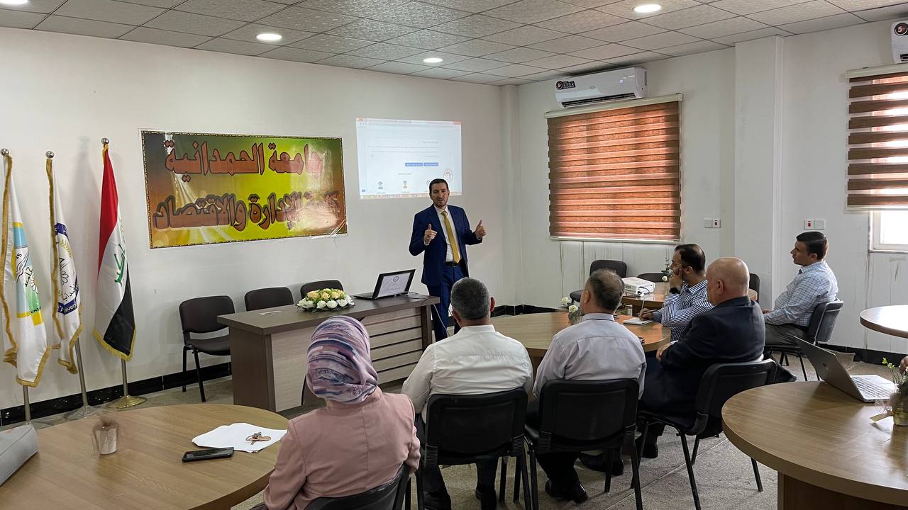 كلية الادارة والاقتصاد تقيم ورشة عمل عن مسار بولونيا