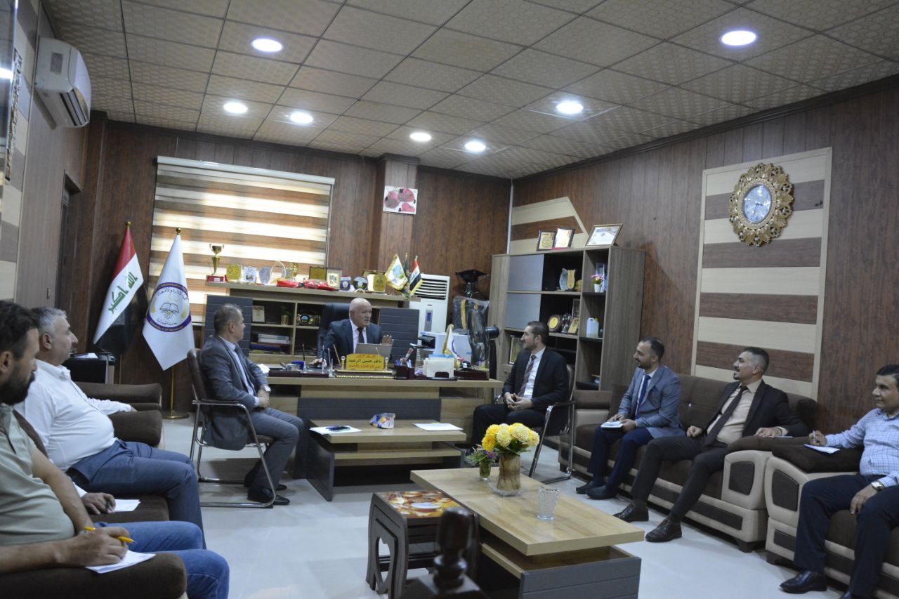 مجلس كلية الادارة والاقتصاد يعقد جلسته الاولى المفتوحة للعام الدراسي 2024-2025