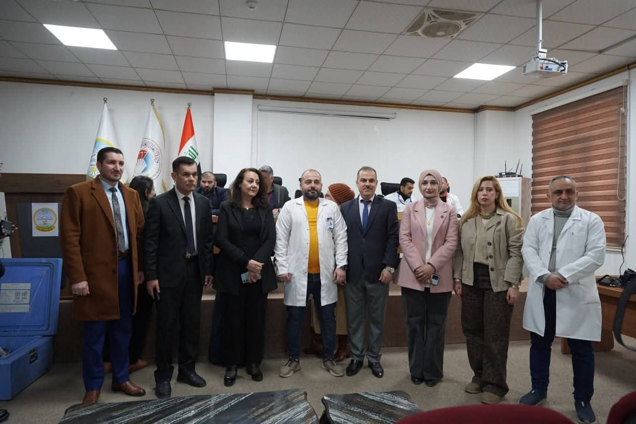 كلية الإدارة والإقتصاد تشارك في حملة التبرع بالدم لمرضى الثلاسيميا